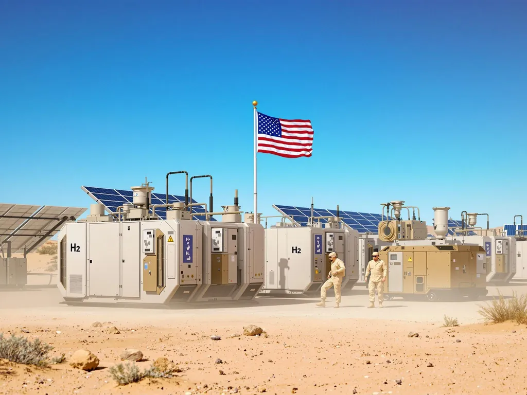 U.S. Air Force Pilots Green Hydrogen Generators for Combat-Ready Microgrids