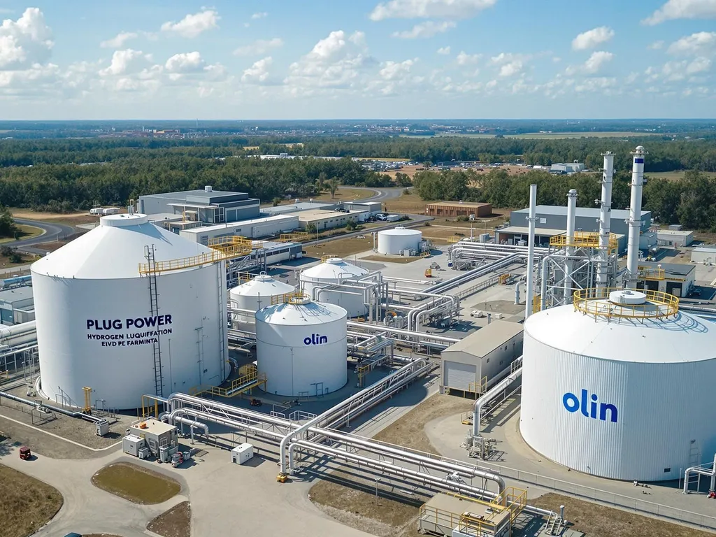 Plug Power and Olin Launch 15TPD Hydrogen Liquefaction Plant in Georgia