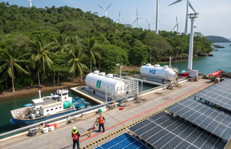 Green Hydrogen Push: Indonesia and HDF Energy Target Maritime Decarbonization