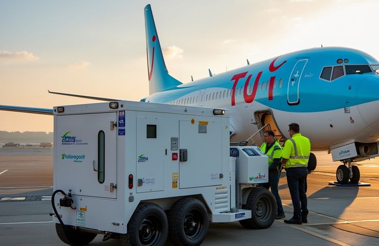Exeter Airport Powers First UK Hydrogen Aircraft Turnaround with Fuel Cell Technology