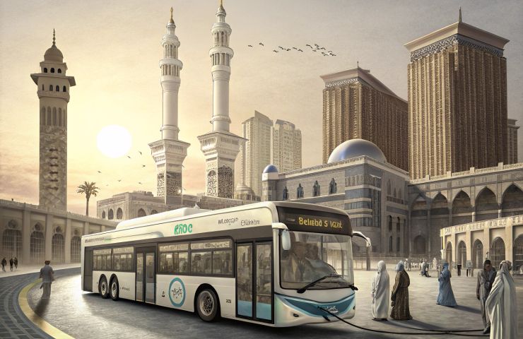 Hydrogen Fuel Cell Buses Tested in Makkah in Saudi Push Toward Zero-Emission Mobility
