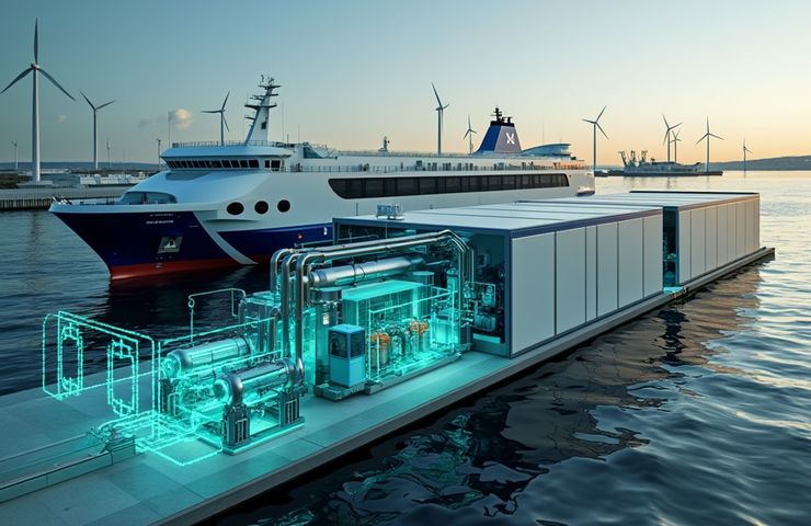 Hitachi Energy Demonstrates Hydrogen-Fueled Shore Power System at Port of Gothenburg