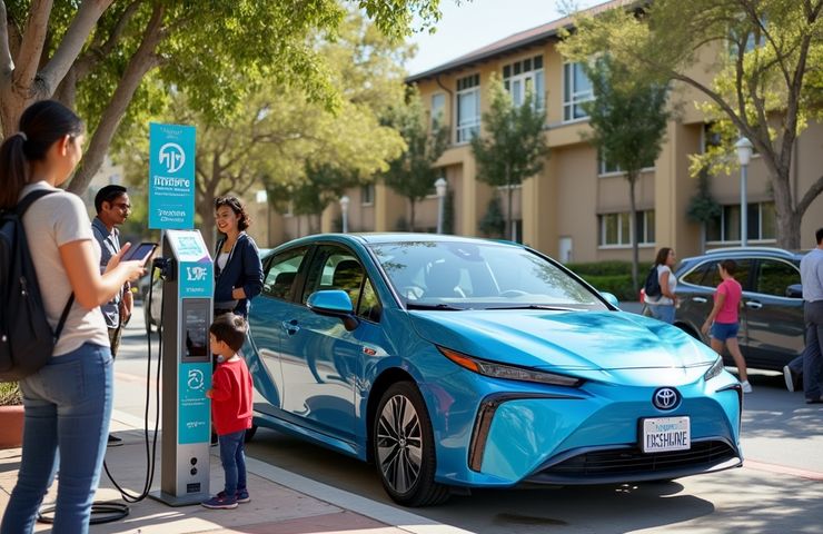 Hydrogen Fuel Cells Hit the Streets: UC Riverside Launches Nation’s First Hydrogen Carshare