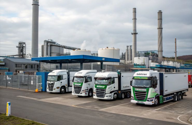 Hydrogen Fuel Cell Trucks Hit the Road in UK's First Major Trial