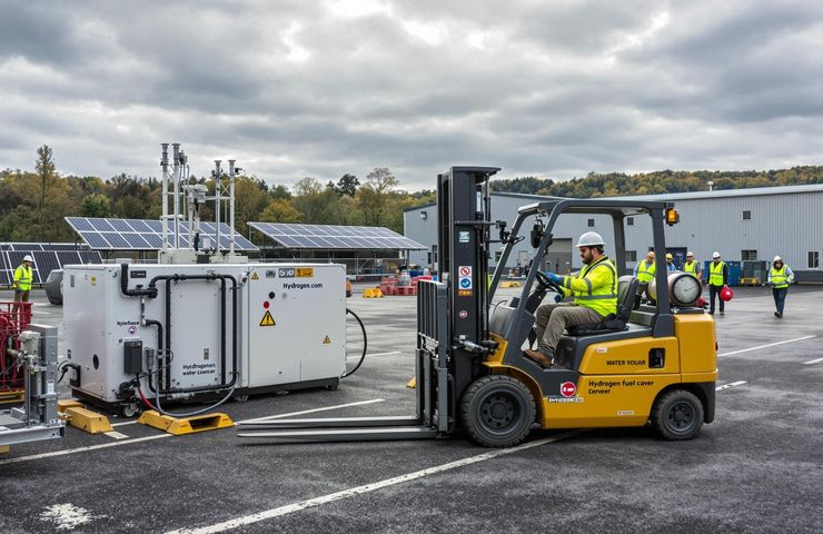 Hydrogen Fuel Cells Power Up New York's Warehouse Revolution