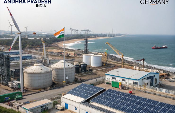 India and Germany Unveil $1.3B Green Hydrogen Export Hub in Andhra Pradesh