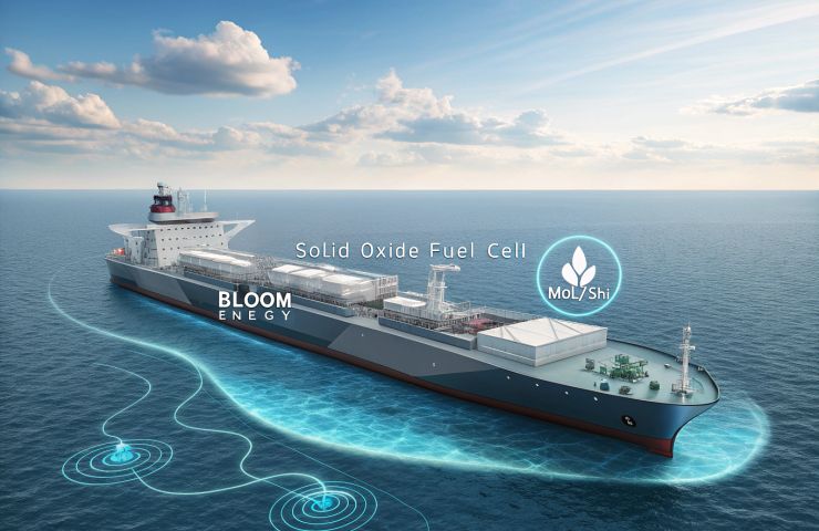 Solid Oxide Fuel Cell Technology Gains Maritime Traction with MOL and SHI's New LNG Carrier Project