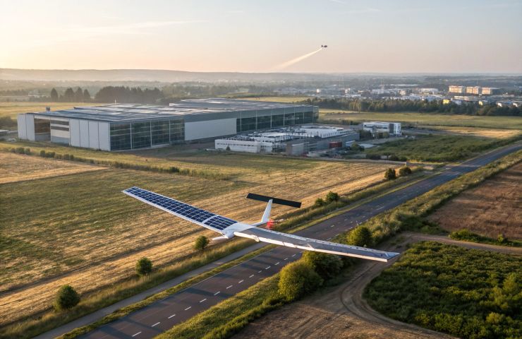 Hydrogen Fuel Cells Power World's First Solar-Hydrogen-Battery Tribrid Drone from H3 Dynamics and XSun