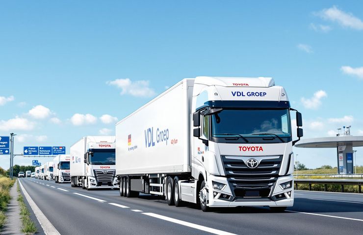 Toyota Deploys Hydrogen Fuel Cell Trucks in Europe for Zero-Emission Logistics