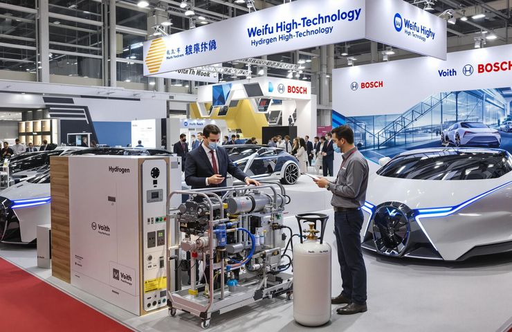 Weifu Drives Hydrogen Fuel Cell Innovation with Voith and Bosch in China's Green Transition